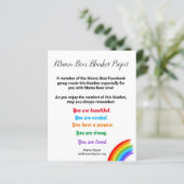 Mama Beer Blanket Project Note (Staand voorkant)