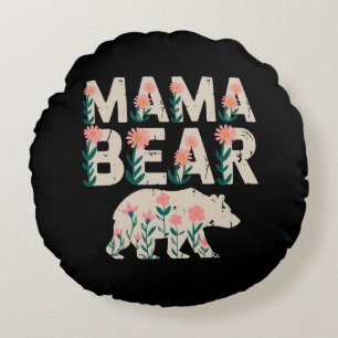 Mama Beer – Bloemrijke Kracht en Liefde Rond Kussen