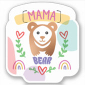 Mama Beer Cozy #3 Sticker (Voorkant)