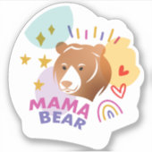 Mama Beer Cozy #5 Sticker (Voorkant)