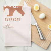 Mama Beer de hele dag Theedoek (Quarter Fold)