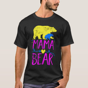 Mama Beer Down Syndrome Awareness for Moms T-shirt