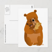 Mama Beer (geen achtergrond) Briefkaart (Voorkant / Achterkant)