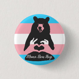 Mama Beer Hugs Ronde Button 3,2 Cm