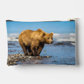 Mama beer kijkt naar haar twee kinderen etui (Achterkant)