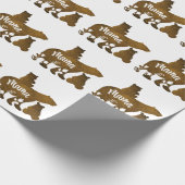 Mama Beer Met 2 Cubs Moeder Van Twee Cadeaupapier (Hoek)