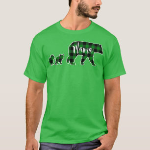 Mama Beer met twee zwarte buffelkok van twee kubus T-shirt