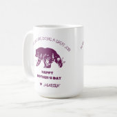 MaMa Beer Mok met Naam - Happy Moederdag Gift (Voorkant links)