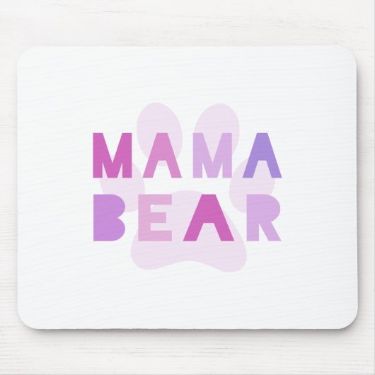 Mama beer muismat (Voorkant)