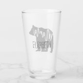 Mama Beer Personalized Glas (Achterkant)