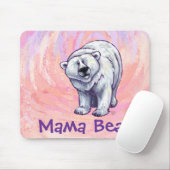 Mama Beer Polar Beer Mousepad Muismat (Met muis)