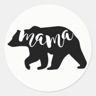Mama Beer Ronde Sticker