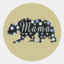 Mama Beer Ronde Sticker