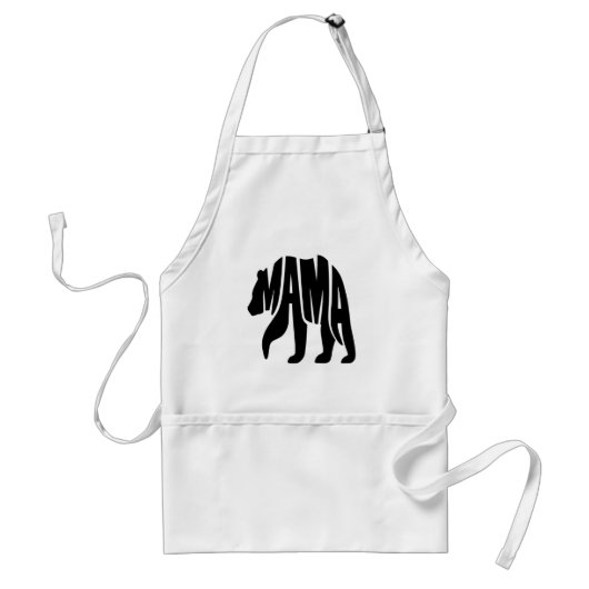 Mama Beer Standaard Schort (Voorkant)