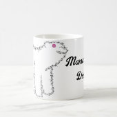Mama Beer Sterren Lijn Monogram Koffiemok (Center)