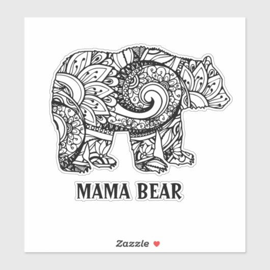Mama Beer Sticker (Vel)
