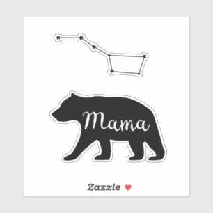 Mama Beer Sticker. Sticker