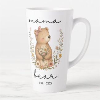 Mama Beer voor Moeder Moederdag Verjaardag Latte Mok