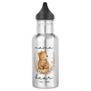 Mama Beer voor Moeder Moederdag Verjaardag Waterfles