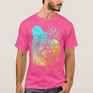Mama Beer Wildbloemen Koel Beer Face Zonbril Mo T-shirt