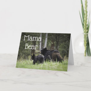 Mama Beer Zalige Moederdag Kaart
