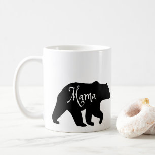 Mama Beer zwart-wit Koffiemok