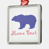 Mama Beren Metalen Ornament (Links)
