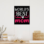 Mama - Beste moeder van de wereld Poster (Keuken)