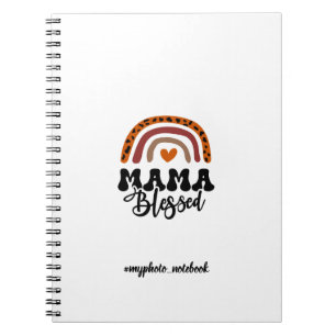 Mama Blessed Print Notitieboek