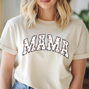 Mama Bloemen shirt, Verjaardagscadeau voor moeder, T-shirt