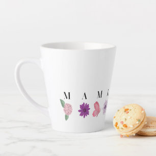 MAMA Bloemenserviet – Moederdag, verjaardagscadeau Latte Mok