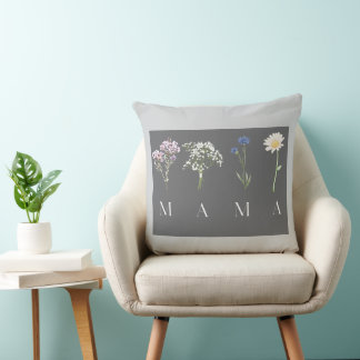 MAMA Bloemrijke Botanische Elegante Moederdag Cade Kussen