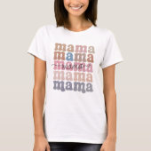 Mama Boho verontrust T-shirt (Voorkant)
