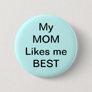 mama, broer, zus ronde button 5,7 cm