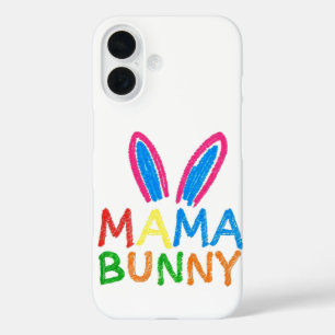 Mama Bunny iPhone 16 Hoesje