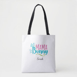 Mama Bunny Cute Easter Draagtas