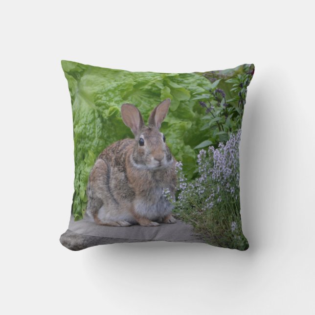 Mama Bunny Kussen (Voorkant)
