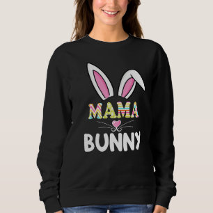 Mama Bunny Outfit Matching Family Paasmoeder Da Trui