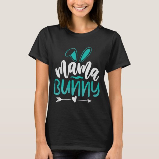 Mama Bunny Premium Tri-blend T-shirt (Voorkant)