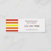 Mama Calling Contactkaartje (Achterkant)