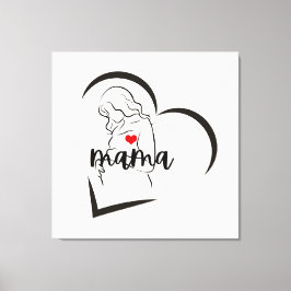 MAMA CANVAS AFDRUK
