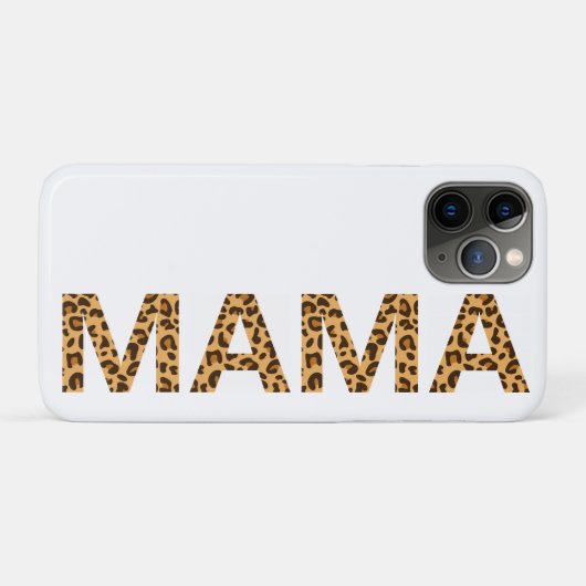 Mama Cell Phone Case (Achterkant (horizontaal))