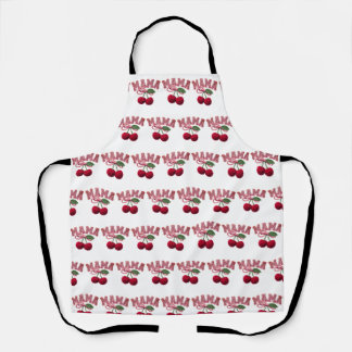 Mama Cherry Apron – Funny Kitchen Apron for Mom /  Schort