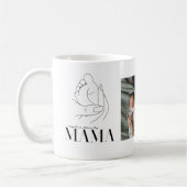 Mama | Chic Boho Lettering 3 Foto Koffiemok (Links)