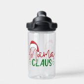 Mama Claus Christmas Design-60094 Waterfles (Achterkant)