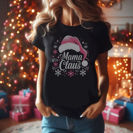 Mama Claus Kerst T-shirt