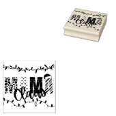 Mama Claus Rubberstempel (Gestempeld)