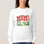 Mama claus sweatshirt de Noël (Devant)