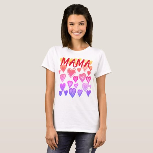 MAMA, Corazones ! T-shirts (Devant entier)