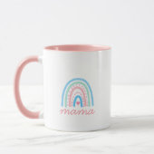Mama Cute Rainbow Coffee Mug (Gauche)